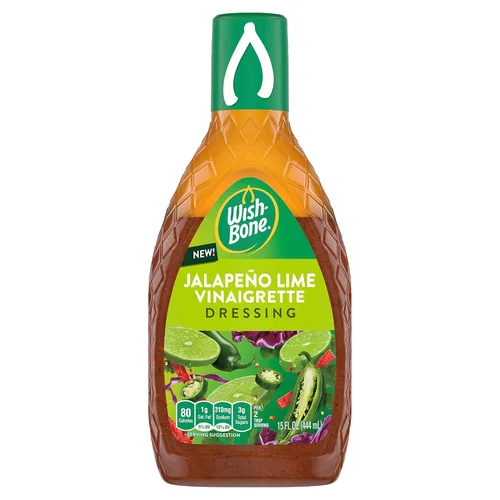 Vista 9 de Aderezo de vinagreta de mezcla de aceite de aguacate con hierbas de jardín Wish-Bone, 15 fl oz