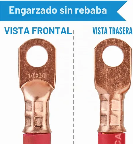 Vista 7 de iCrimp - Herramienta de prensado de terminales de cable de batería, para calibre 1/0, 2/0, 3/0, 4/0, extremo de cable de batería, terminal de alta