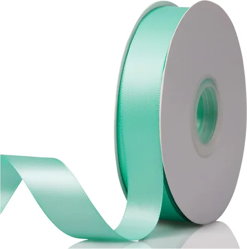 Vista 80 de 1-1/2"x50 Yards Apple Green Double Faced Satin Ribbon,Solid Color High Density Fabric Ribbon Rolls,Great for Gift Wrapping,Sewing,Crafts,DIY Bows