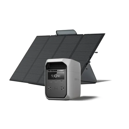 Vista 13 de EF ECOFLOW Generador solar DELTA 3 Classic con panel solar de 220 W, estación de energía portátil de batería LiFePO4 de 1024 Wh, salida USB-C