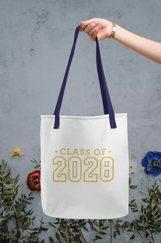 Vista 5 de Class of 2028 Iron On Decal, Senior Class Shirt Patch, Heat Transfer, HTV Graphic Tshirt Sticker, DIY Crafts, Pick Size Color, Iron-On Almost Black