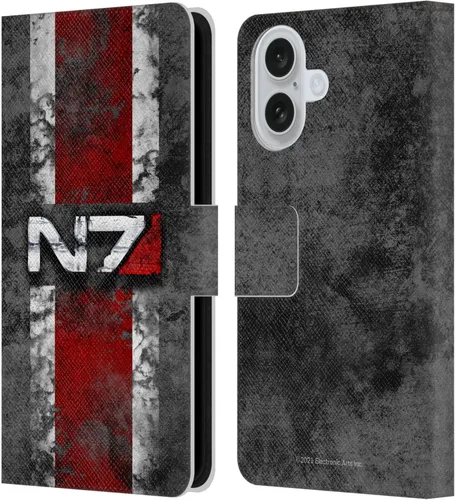 Vista 27 de Head Case Designs Officially Licensed EA Bioware Mass Effect Cerberus Logo Graphics Leather Wallet Case Compatible with Apple iPhone 7 Plus/iPhone 8
