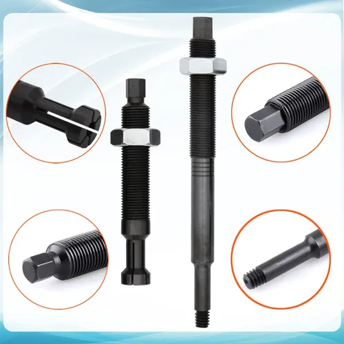 Vista 8 de LEIMO KPARTS Kit de extracción de bujías rotas 65700, herramienta extractora de bujías compatible con motor Ford 3V.