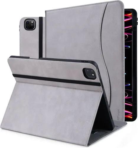 HFcoupe Stitch - Funda para iPad Air 13 2026 M4 / 2025 M3 / 2024 M2, iPad Pro 12.9 6ª 5ª 4ª 3ª generación, soporte para lápices, soporte