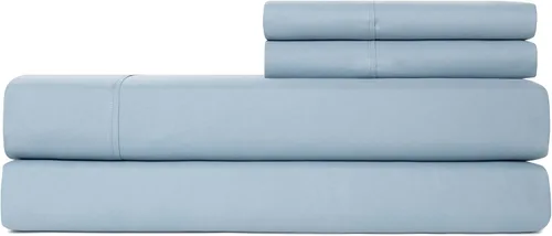 Vista 30 de Juego de sábanas tamaño individual XL de 4 piezas con 2 fundas de almohada envolventes, sábanas de microfibra suave de bolsillo profundo