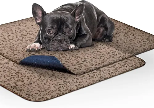 Paw Inspired Almohadillas lavables para orina para perros | Almohadillas reutilizables para cachorros | Almohadillas impermeables para parto |