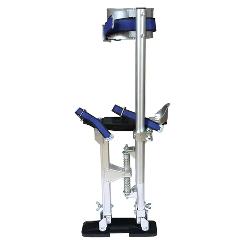 Vista 4 de waltyotur 15-23 pulgadas Drywall Stilts Grade Ajustable Auminum Tool Stilt para pintar o limpiar - Plata