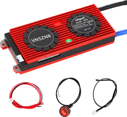 Vista 41 de LiFePO4 BMS 4S 12V 100A Sistema de Gestión de Batería de Fosfato de Hierro de Litio PCB Placa de Protección con Cables de Equilibrio para Paquete
