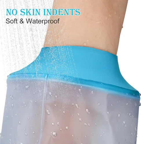 Vista 5 de Fundas de yeso para brazo de ducha para niños, impermeables, baño suave y cómodo, sello hermético para mantener las heridas secas, fundas