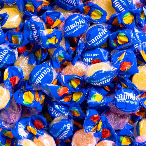 Vista 15 de Cambie Caramelos duros sin azúcar, 1 libra de caramelo sin azúcar envueltos individualmente, caramelo