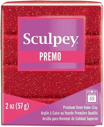 Vista 20 de Sculpey Premo arcilla polimérica para horno, perla morada, no tóxica, barra de 2 onzas, ideal para la fabricación de joyas, vacaciones, bricolaje