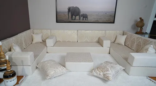 Vista 2 de arabicsofa Asientos de sofá árabe Majlis - Sofá Diwan de asientos modulares hechos a mano