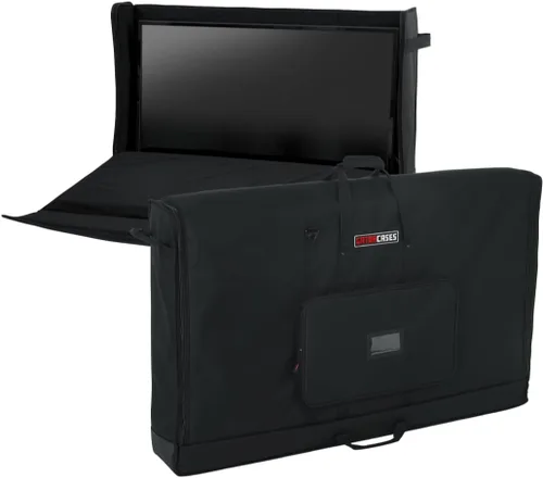 Vista 20 de Bolsa de transporte doble acolchada de nailon Gator Cases para transportar (2) pantallas LCD, monitores y televisores de entre 19" - 24