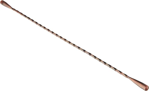 Vista 61 de Barfly Cuchara agitadora de cóctel, punta 11 13/16" (30 cm), cobre