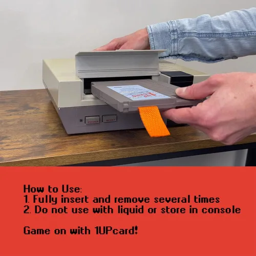 Vista 8 de Limpiador de consola de videojuegos compatible con NES (Nintendo Entertainment System)