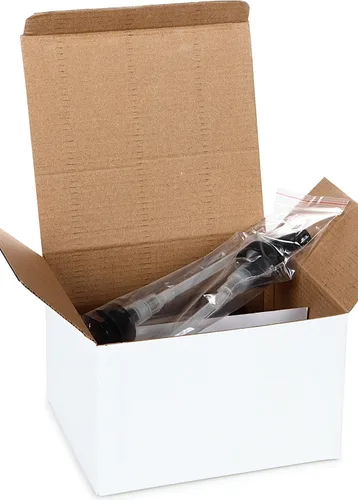 Vista 4 de Vivaplex, 2, grandes, 16 onzas, botellas vacías de vidrio ámbar con bombas de loción negra