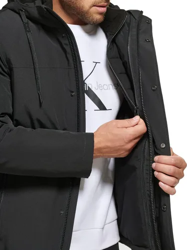 Vista 6 de Calvin Klein de los hombres sistemas de Rip Stop 3 en 1 chaqueta