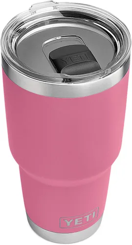 Vista 13 de YETI Rambler - Vaso aislado al vacío de acero inoxidable de 30 onzas con tapa MagSlider