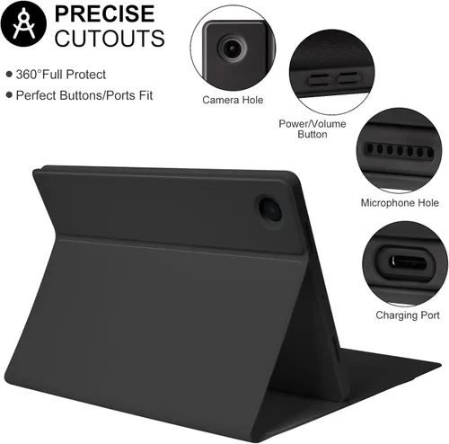 Vista 7 de TaIYanG Funda con teclado retroiluminado para Samsung Galaxy Tab A9 Plus de 11 pulgadas modelo 2023 (SM-X210/X216/X218), funda delgada y ligera