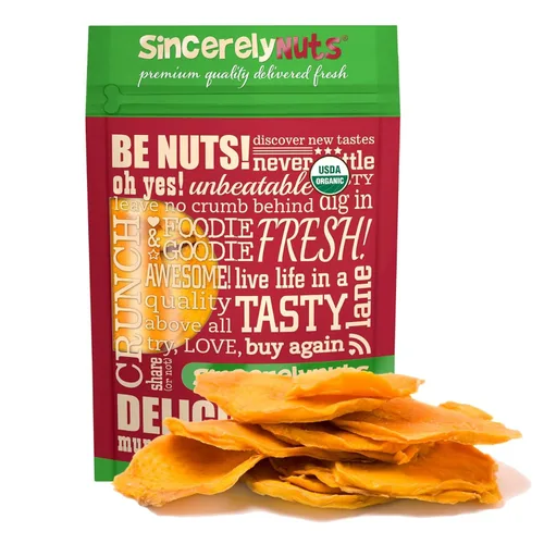 Vista 6 de Trozos de piña secos Sincerely Nuts, increíblemente deliciosos, frescura asombrosa, rebosantes de nutrientes saludables, certificación kosher