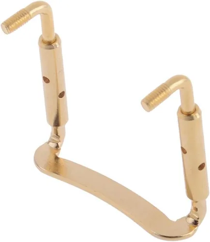 Chinrest Violín Mentonera Clamp, Dorado
