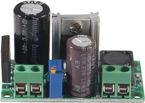 Vista 6 de AITRIP 10 unids AC/DC a DC Step Down Buck Convertidor AC 5-30V DC 5-48V 24V 36V 48V a DC 2.5-35V 12V Tablero regulador de voltaje 2A Módulo