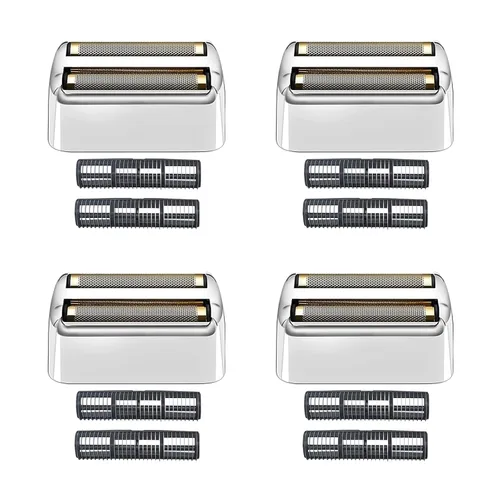 Vista 9 de Paquete de 2 láminas de repuesto para afeitadora y cortadores compatibles con BaBylissPRO Double FXFS2 de repuesto de lámina de metal