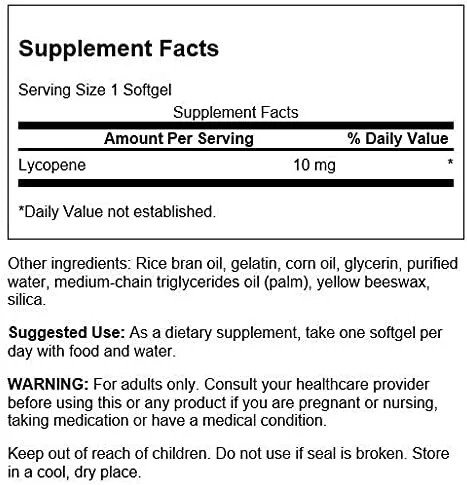 Vista 2 de Swanson Licopeno 10 mg 120 Sgels 3 Pack