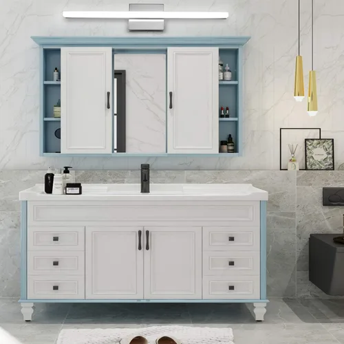 Vista 7 de Temgin Bathroom Lights Over Mirror 24Inch LED Vanity Lights Bar 14W Modern Light Fixture for Bathroom Chrome Cool White 6000K