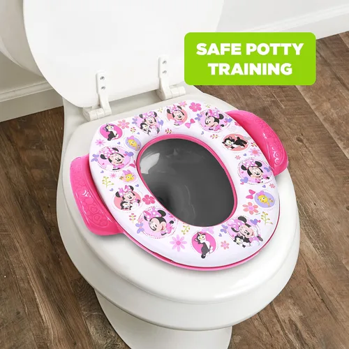 Vista 7 de Ginsey Disney Minnie Mouse - Asiento suave para ir al baño "Believe in Me
