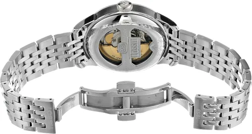 Vista 6 de Tissot Reloj suizo automático para hombre T0064081103700 Le Locle con pantalla analógica, plateado, Cronógrafo