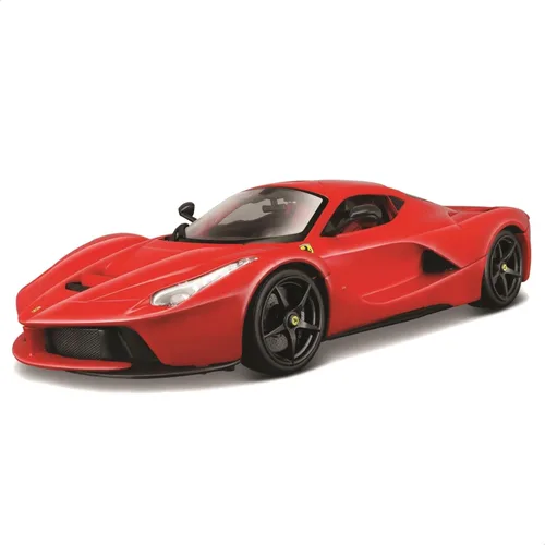 Bburago Vehículo fundido a presión LaFerrari Race and Play a escala 1:18 (los colores pueden variar)