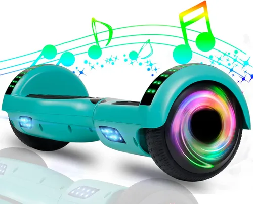 Vista 48 de CBD Scooter with Corlorful LED Lights,6.5" Wheels, Dual 300W Motor Scooter for Kids Girls Boys Adults, All Ages