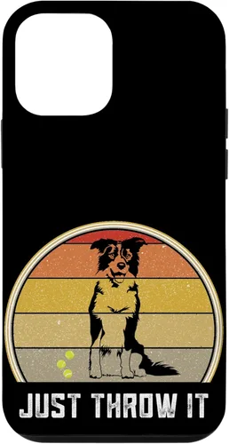 Vista 16 de iPhone 16 Just Throw It Border Collie Women Men Herding Dog Ball Fetch Case