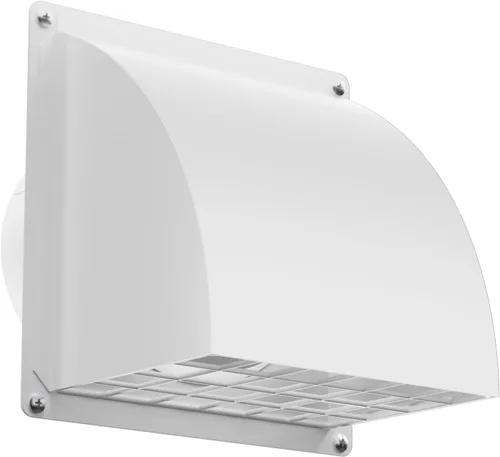 Vista 11 de HG Power - Cubierta de ventilación de secadora de 4 pulgadas en el exterior, cubierta de ventilación exterior de metal con pantalla extraíble