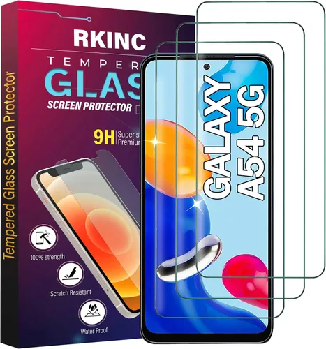 Vista 36 de RKINC Protector de pantalla [paquete de 3] para Samsung Galaxy A13 4G/5G, protector de pantalla de vidrio templado de privacidad, antiespía