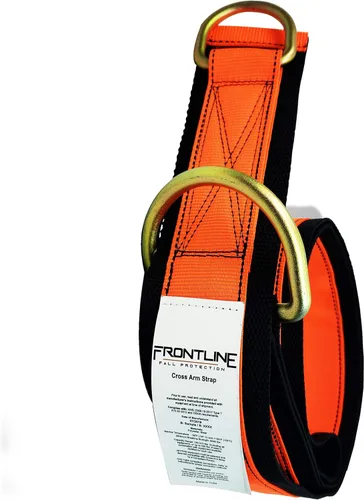 Vista 8 de Frontline MPS04 - Correa de brazo cruzado premium con correa reforzada de 4 pies Correas de anclaje de haz Anillo en D en ambos extremos