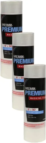 Vista 8 de Trimaco Easy Mask - Película de enmascaramiento de alta calidad, 24 pulgadas x 180 pies, transparente (42480)