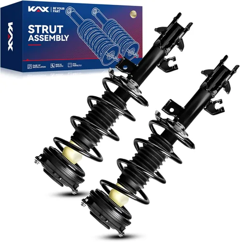 Vista 120 de KAX Puntales traseros para Toyota 2007 2008 2009 2010 2011 Camry, 2008 2009 2010 2011 2012 amortiguadores traseros rápido completo conjunto