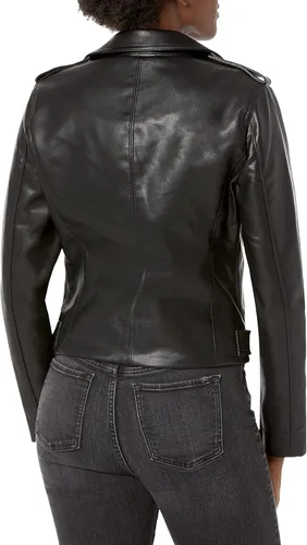 Vista 2 de BLANKNYC NYC - Chaqueta de moto para mujer