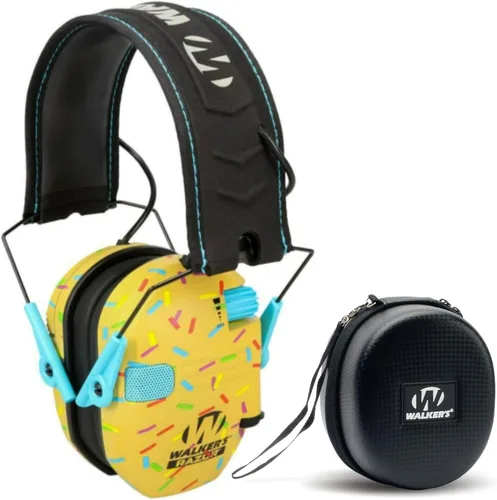 Vista 31 de Walker's Razor Slim - Protector auditivo electrónico para tiro (amplificación y supresión de sonido) con estuche protector