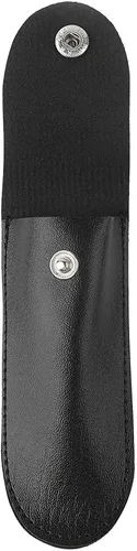 Vista 6 de Funda de cuero para abrebotellas, negro PU profesional abridor de vino bolsa de cuero barman Essentials vino herramienta PU bolsa