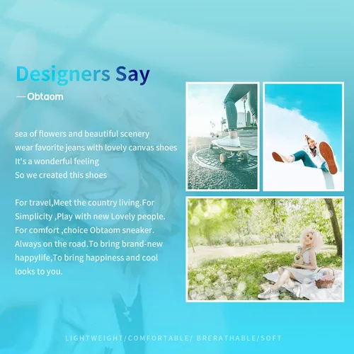 Vista 7 de Obtaom Play - Tenis de lona para mujer, color blanco deslavado y estampado de leopardo, sin cordones, a la moda