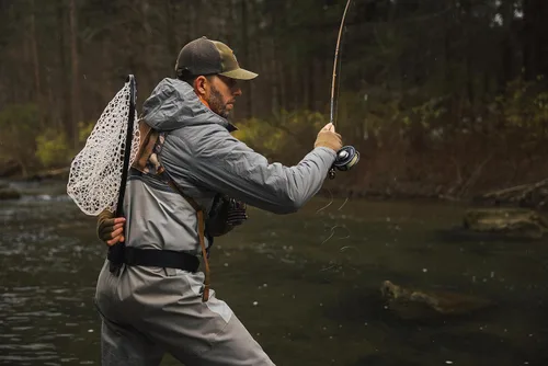 Vista 2 de Smith Creek Funda de red, soporte de red de aterrizaje montado en el cinturón