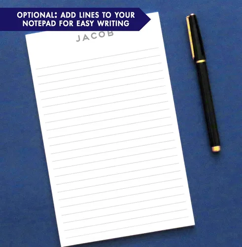 Vista 3 de Juego de bloc de notas personalizado simple, bloc de notas profesional, bloc de notas personalizado, bloc de notas personalizado para hombres, papel