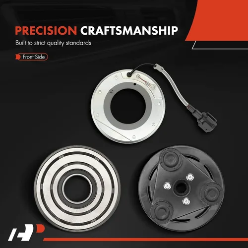 Vista 4 de A-Premium Kit de embrague de compresor de A/C compatible con Nissan Frontier 2.5L 4.0L 2005-2015, Xterra 4.0L 2005-2014 y Suzuki Equator 4.0L
