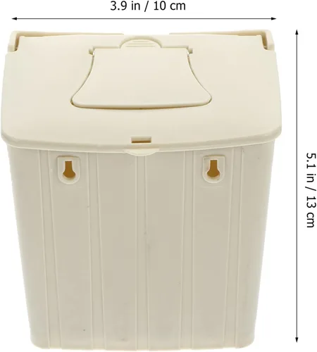 Vista 5 de TEHAUX Bird Nest Breeding Box, Plastic Finch Nest House Hanging Bird Hut Parakeet Nesting Box Bird Cage Mounted for Small Cockatiel Conure Parrot