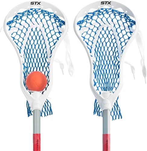 Vista 4 de STX FiddleSTX, juego de lacrosse miniatura, dos unidades con una pelota, 30 pulgadas