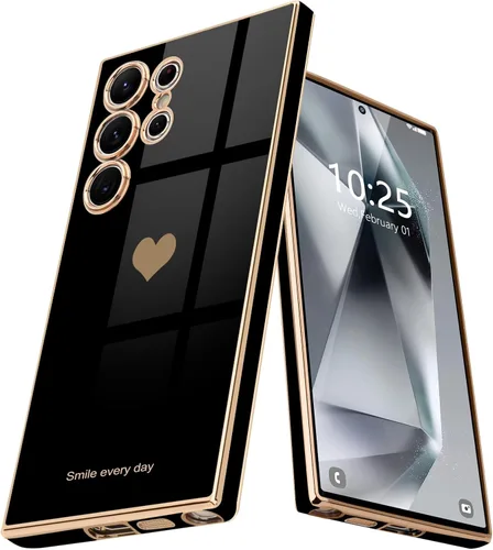 Vista 74 de Teageo para Samsung Galaxy A15 4G 5G Funda para mujeres y niñas, diseño de corazón de amor, lujoso brillo, cubierta trasera suave, parachoques