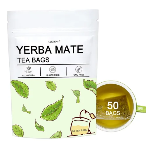Vista 10 de Bolsas de té de hoja y raíz de diente de león, té de hierbas 100% natural para apoyo hepático y salud renal, sin cafeína, té de hierbas